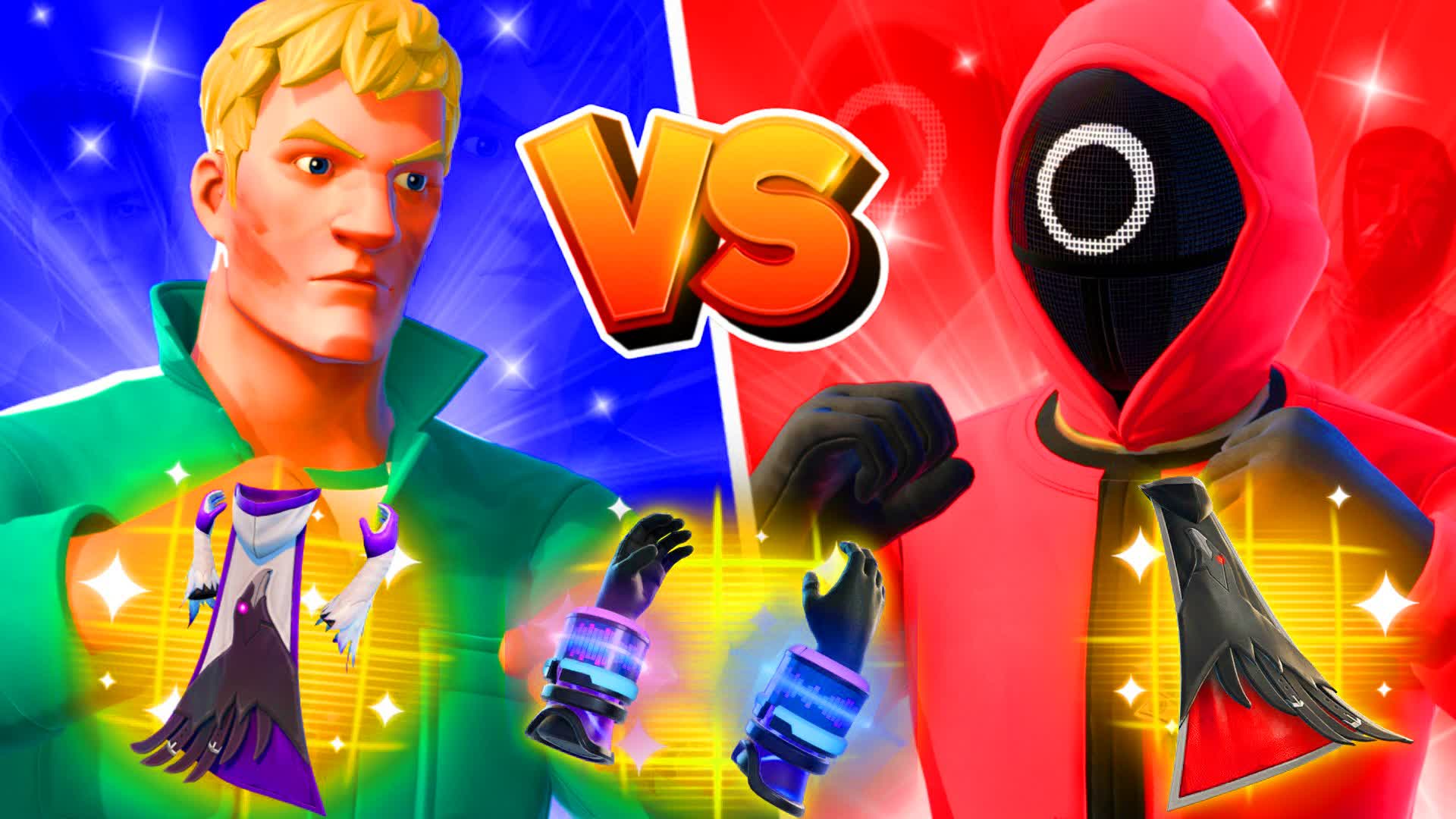 OCTO🐙RED VS BLUE 🔴🔵