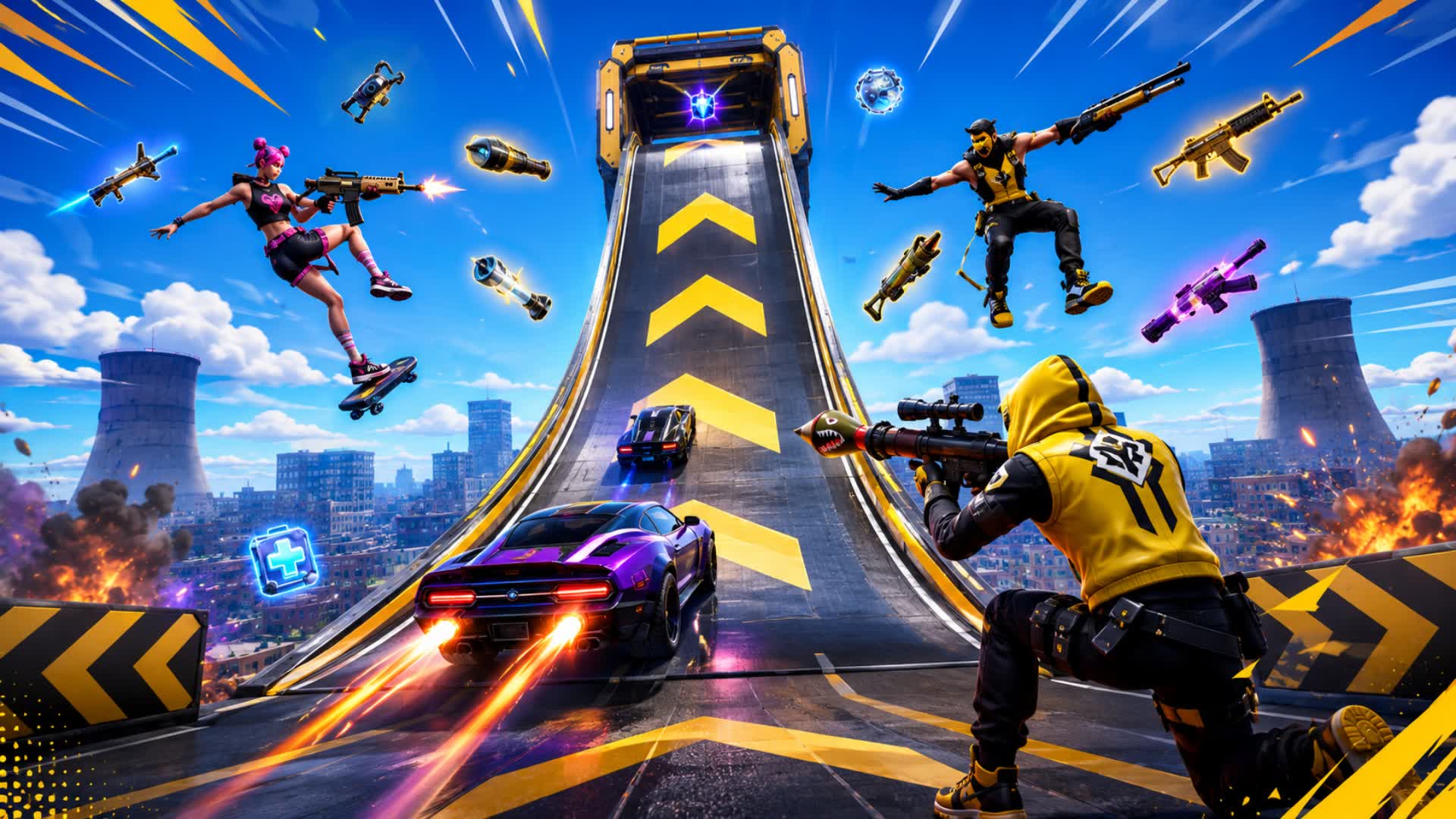 RAMP, CARS, AND WEAPONS