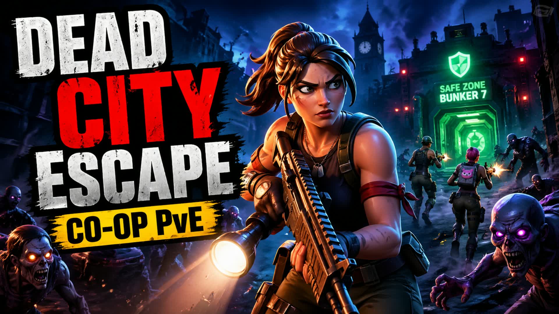 デッドシティ エスケープ: Co-op PvE