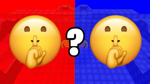 SECRET RED VS BLUE 🔴🔵