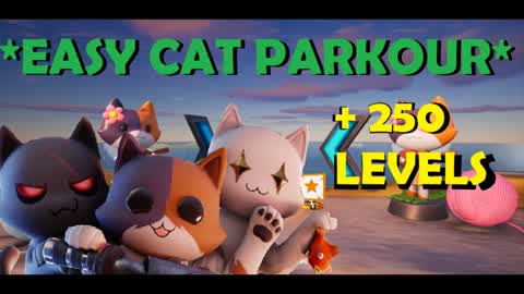 Cat Parkour +250 easy levels