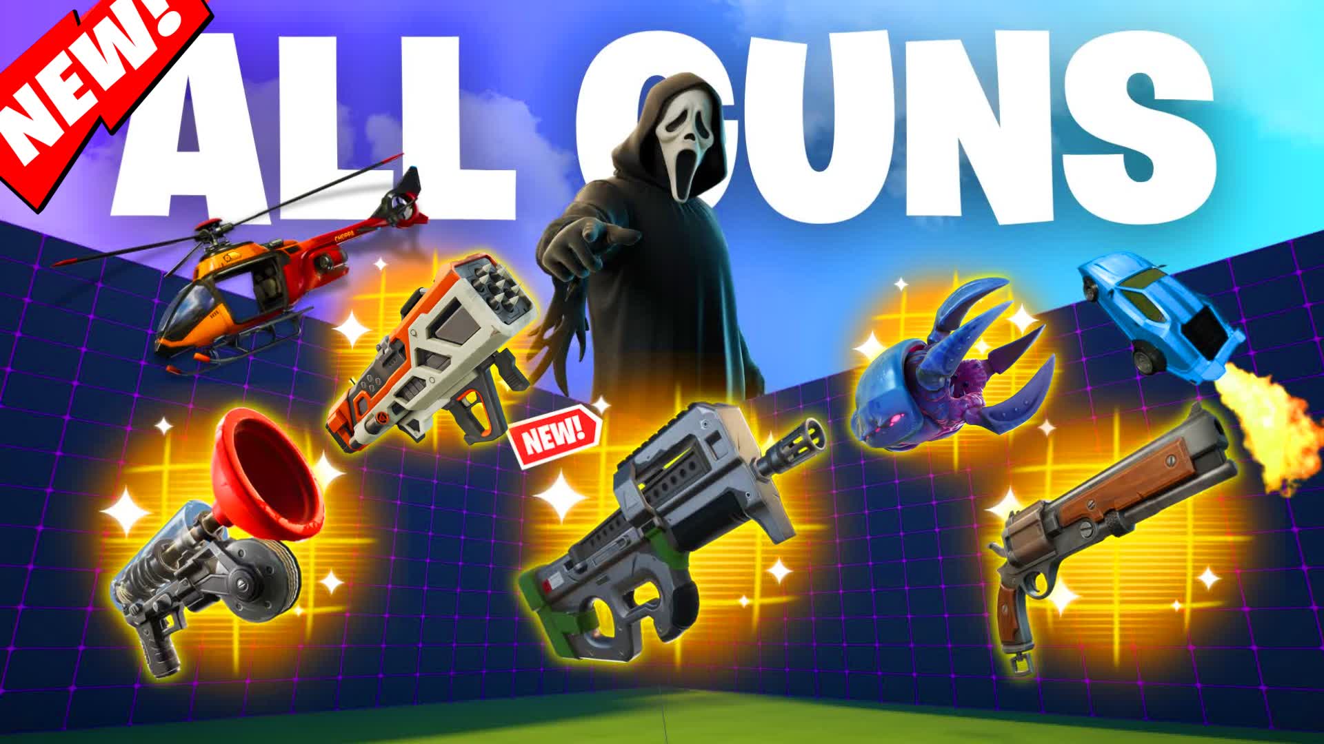 🏆MEGA 1V1 WITH EVERY GUN🏆