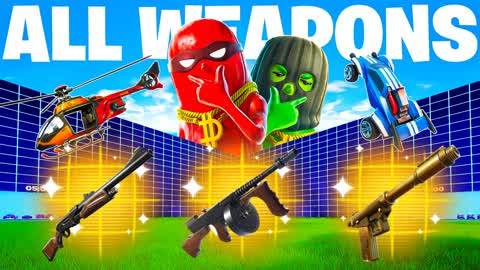 CRAZY FFA - ALL WEAPONS (CARS)