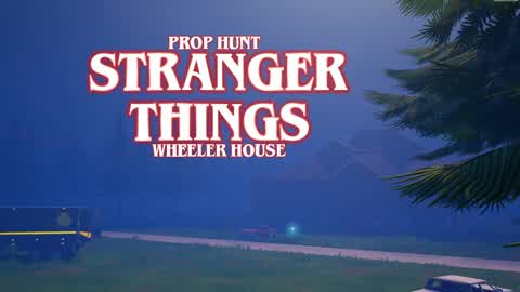 Stranger things Wheelers house prop Hunt