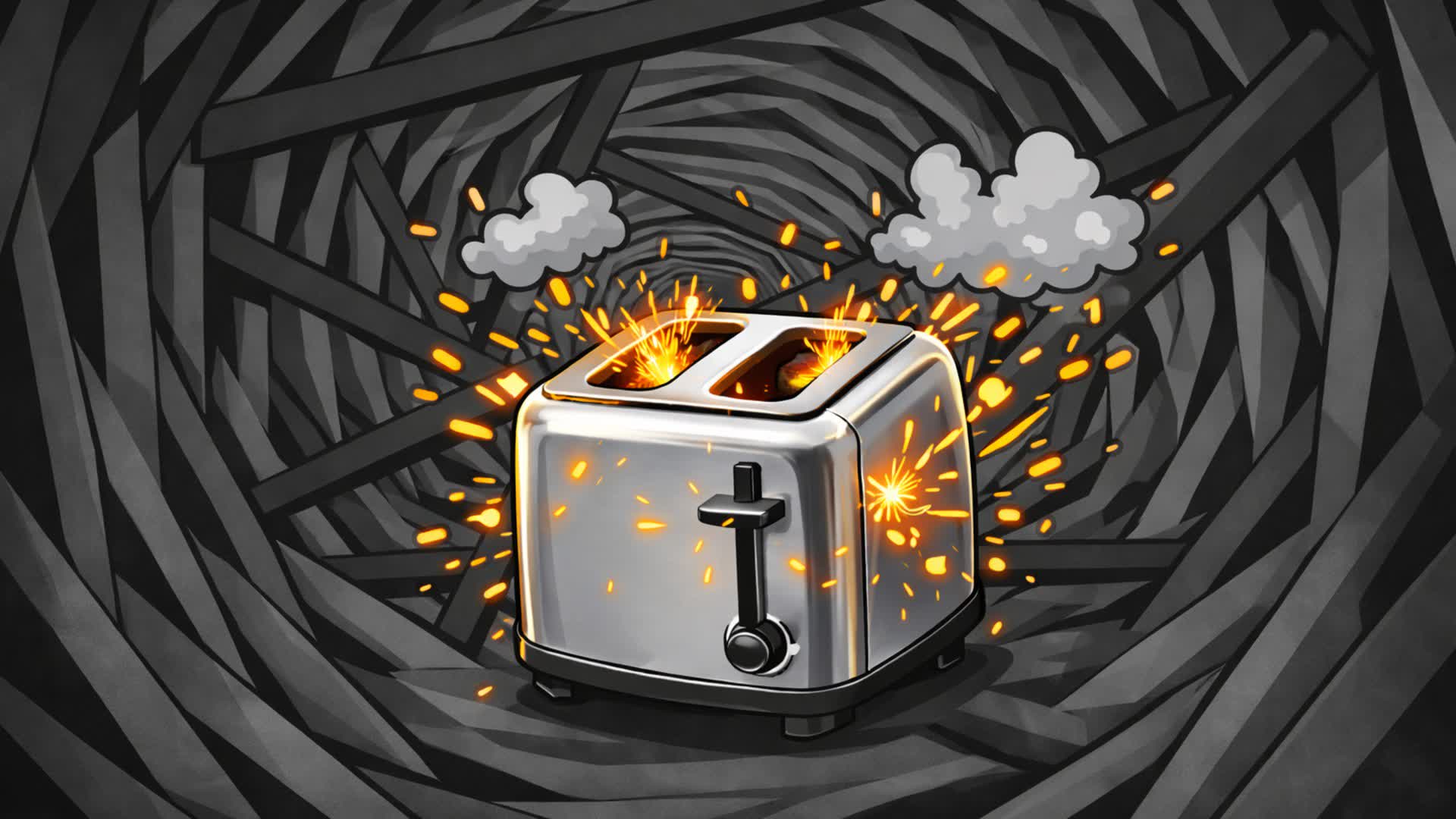 トースターのドロッパー