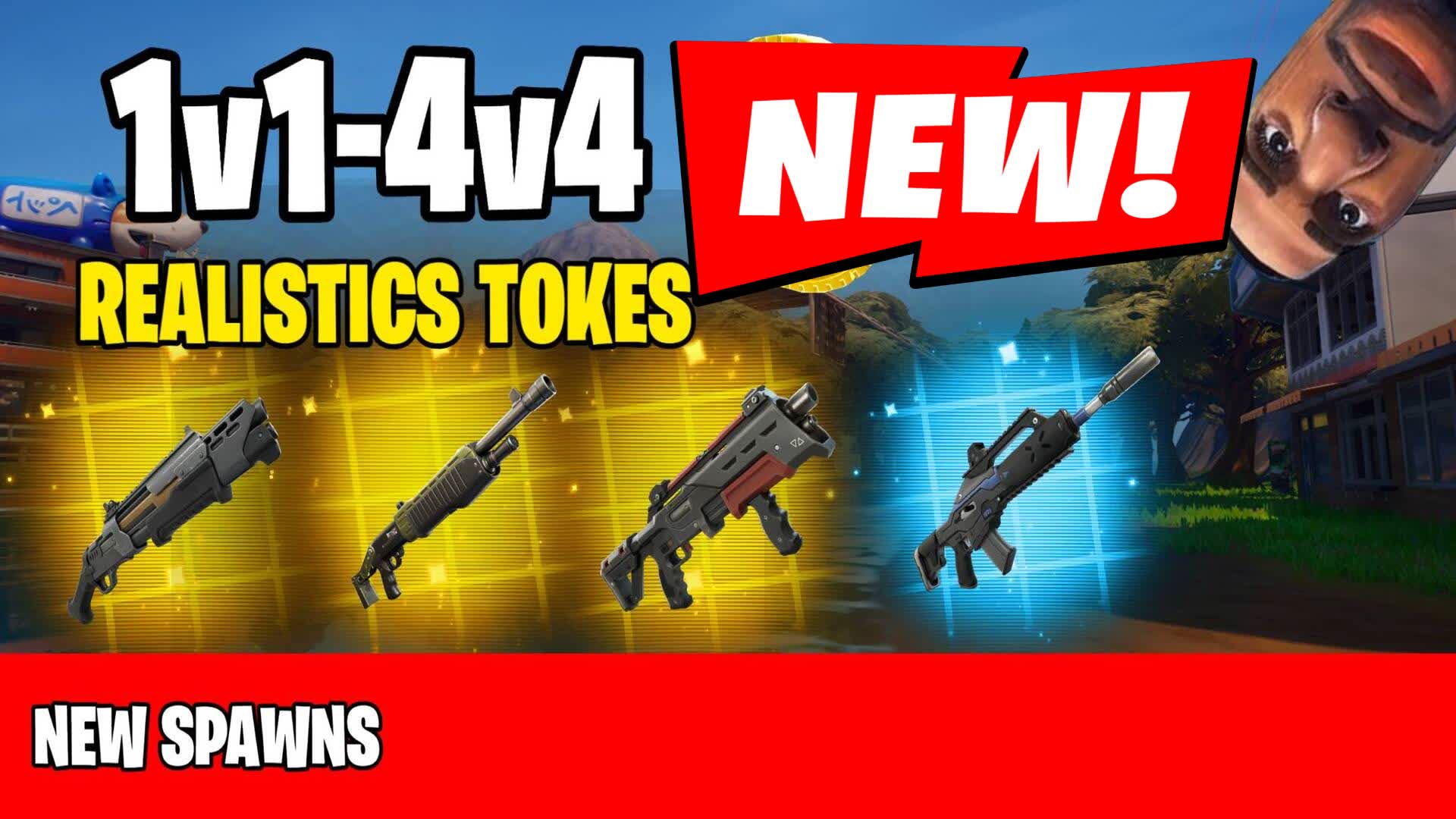 1v1-4v4 REALISTICS TOKES🪙