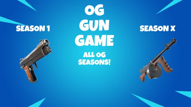 ⭐OG GUN GAME⭐ - SEASON 1 TO SEASON X 🎯