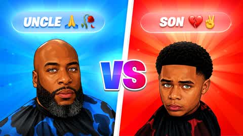 SON VS UNCLE 😭💔 RED VS BLUE 🔴🔵