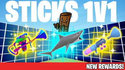 Sticks 1v1 FFA - All Guns and Rides