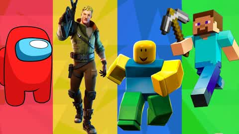 🌍ROBLOX V MINECRAFT V AMOUNG V FORTNITE