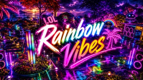 Rainbow Vibes Party Royal