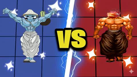 SMURF CAT VS FISHY 🔴 🔵 RED VS BLUE