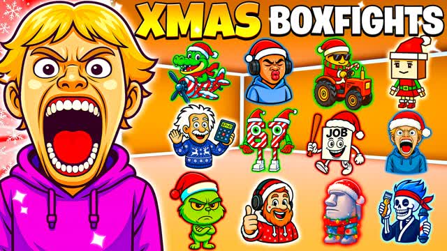 🎅 CHRISTMAS BOXFIGHTS🎄MEME BOX FIGHT📦