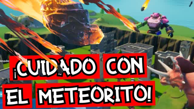 ⭐¡El suelo es lava, METEORITO!⭐