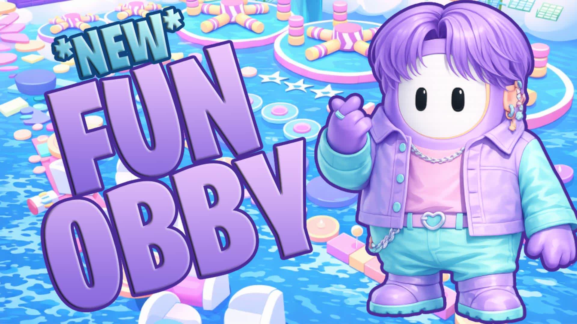 💜 FALL GUYS NEW OBBY ADVENTURE 💜