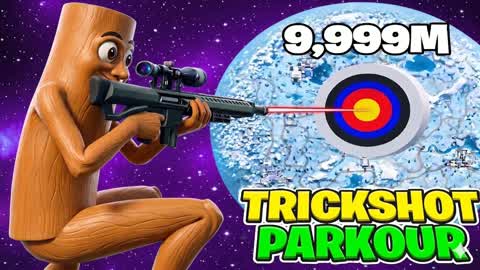FUNNYEST TRICKSHOT PARKOUR🎯(125 LEVELS)