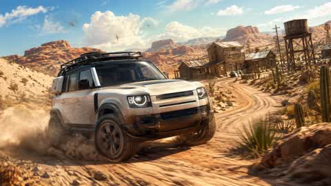 DESERT CITY - CAR GAME