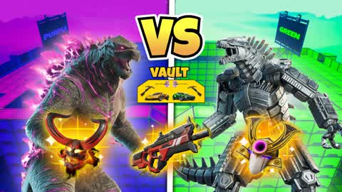 MEGA PURPLE VS GREEN 💜💚