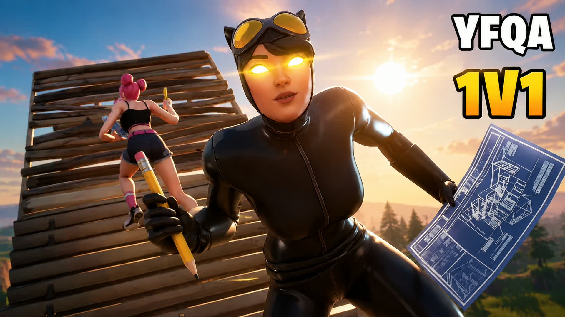1v1 Build Fights! [ YFQA ! ]