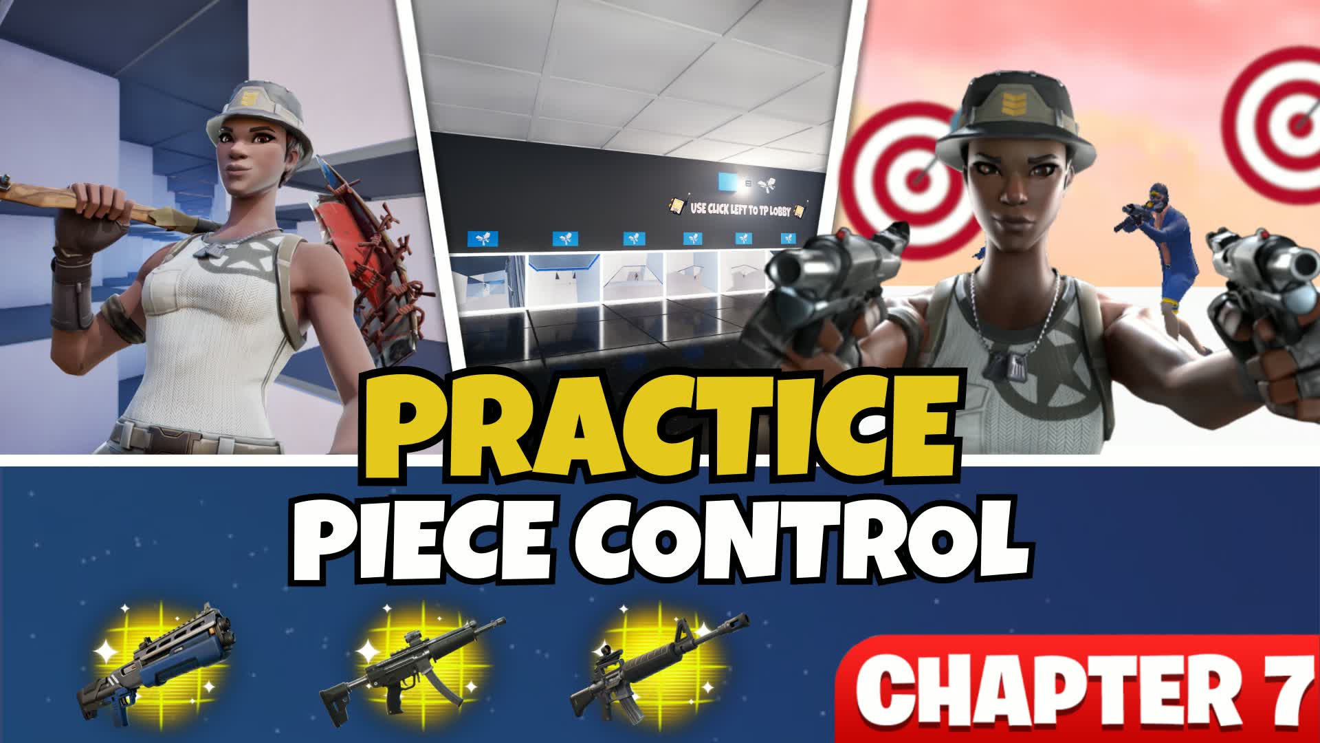 🧩PIECE CONTROL TRAINING MAP [PRACTICE]