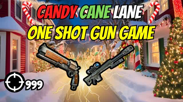 Candy Cane Lane Gun Game