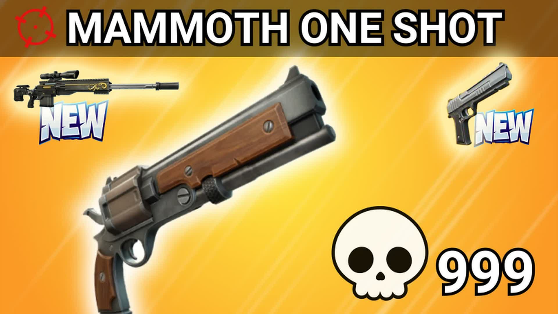 MAMMOTH PISTOL ONE SHOT🎯🔫
