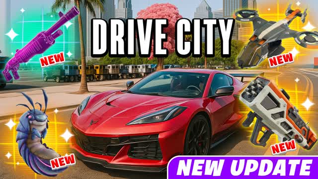🚗DRIVE CITY FFA - ALL WEAPONS🏙️