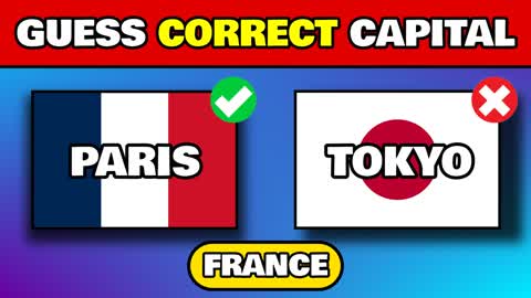 GUESS THE CAPITAL 🔎 PARKOUR QUIZ