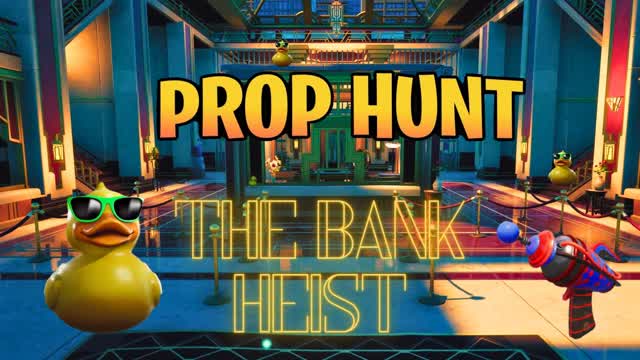 Capture 1 – The Bank Heist Prop Hunt !!