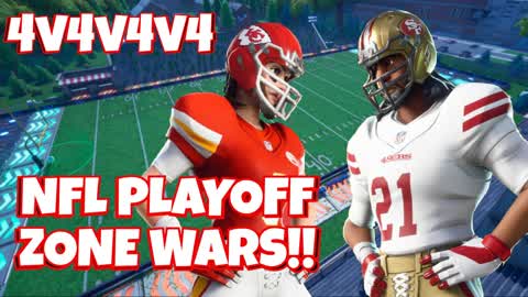 4v4v4v4 NFL PLAYOFF ZONE WARS