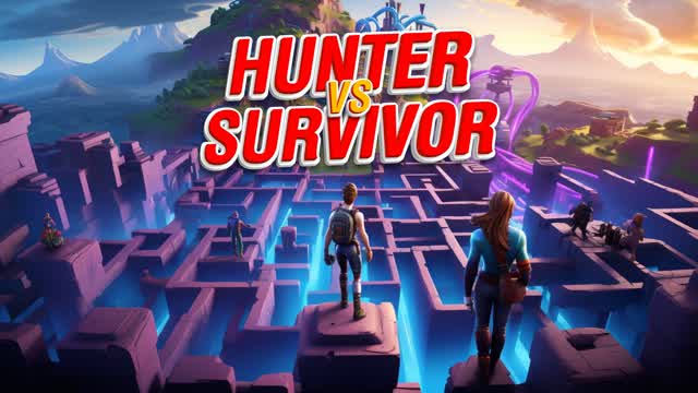 Hunter 🔪 vs Survivors 👟