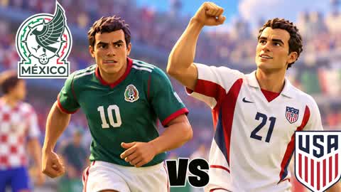 ESTADOS UNIDOS vs MÉXICO ⚽️ FUTBOL FIGHT