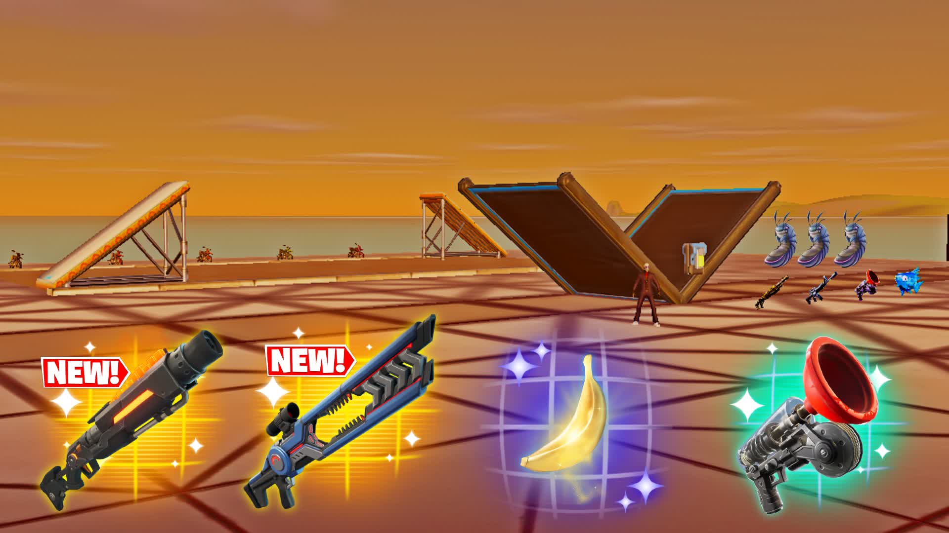 1対1カオス🔥全武器とバイク