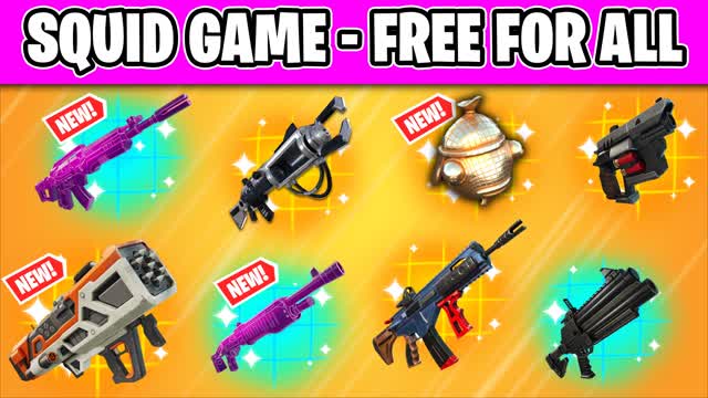 SQUID GAME 1V1 ALL GUNS & VEHICLES