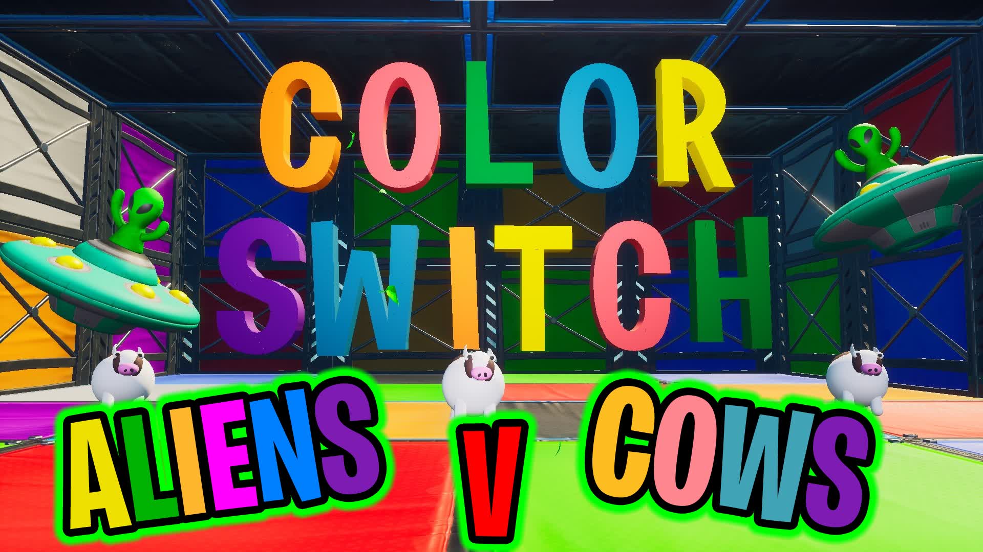 ALIENS VS COWS COLOR SWITCH 7038-7845-2726 by opsman - Fortnite ...