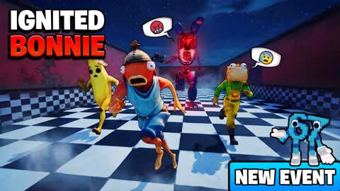 IGNITED BONNIE [HORROR GAME] FNAF