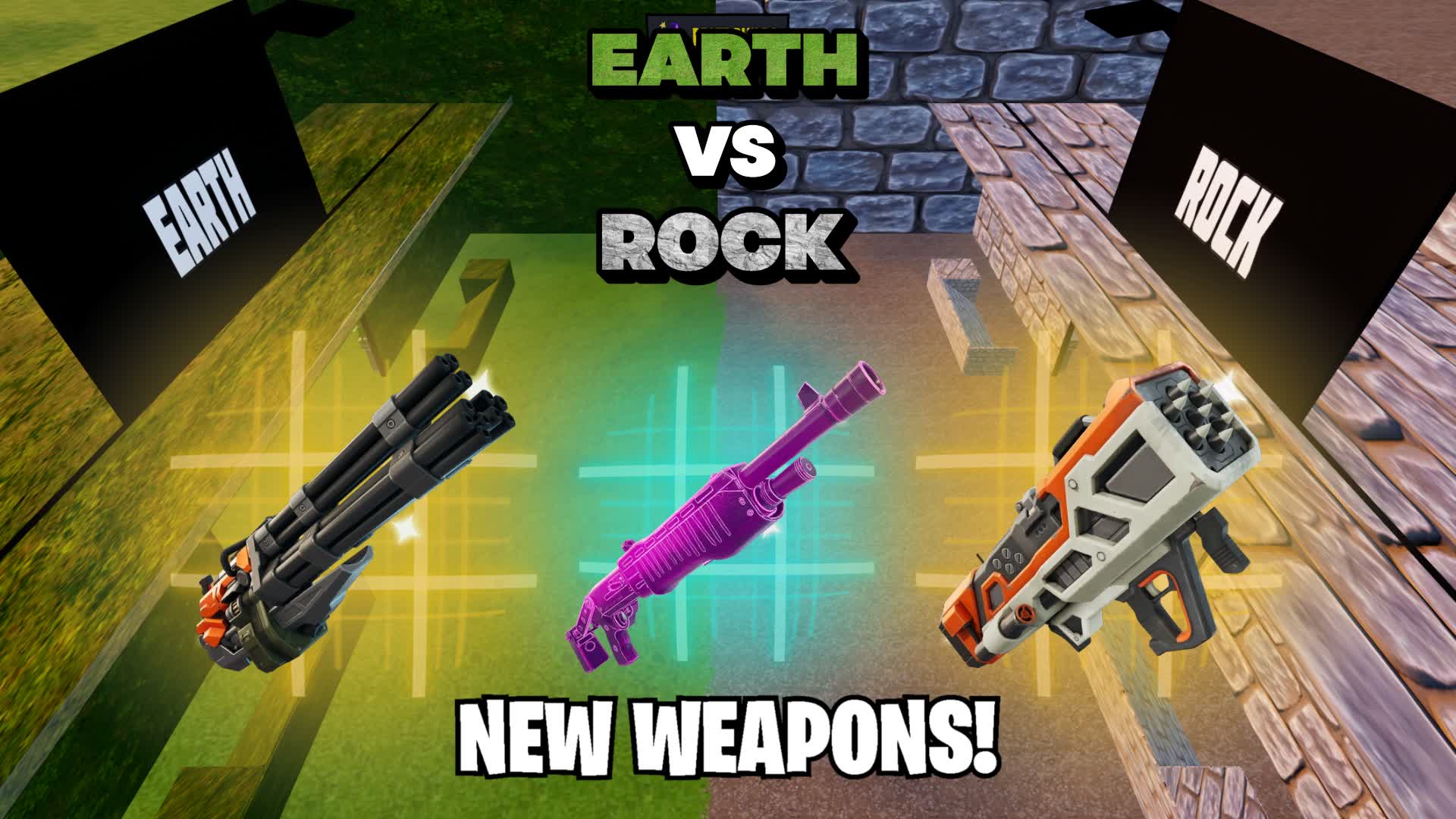 SUPER Earth VS Rock 🌱🪨