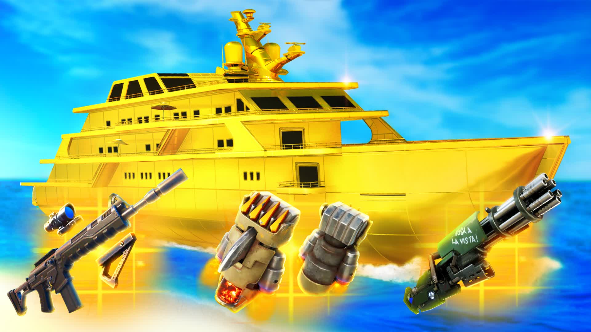 THE YACHT - FREE FOR ALL سكرمزحرب اليخوت