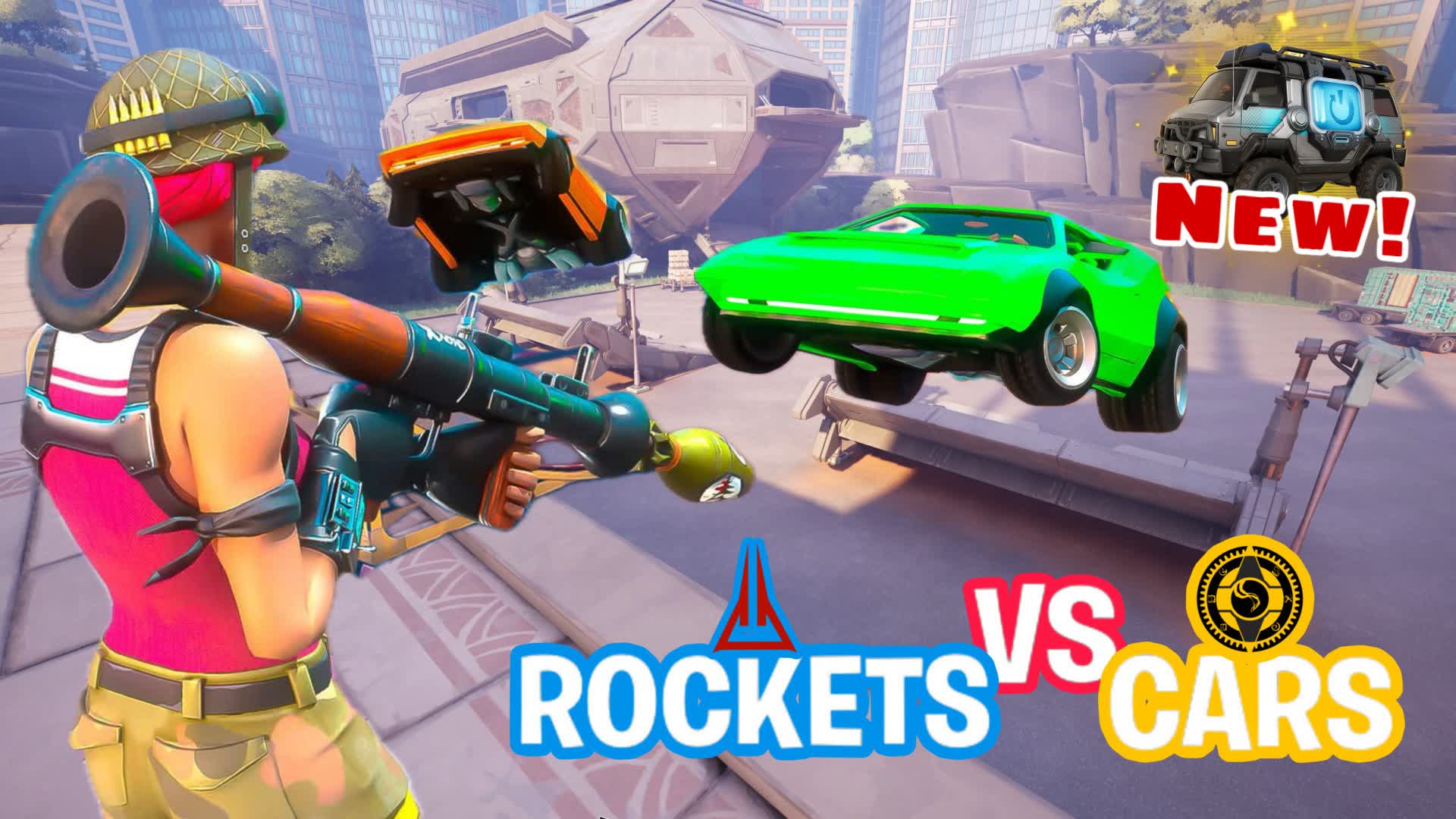 The seven vs the IO rockets vs cars 🚗🚀