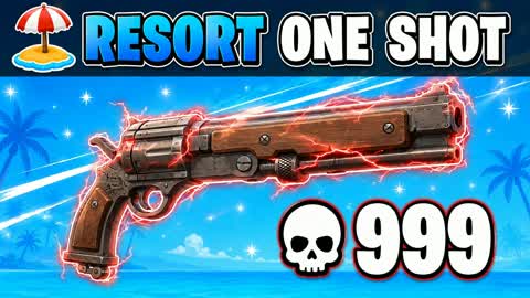 🏖️ RESORT ONE SHOT GUN GAME — Fortnite Creative Insel