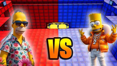 The Simpsons 🔴 Red vs Blue 🔵