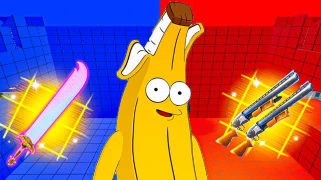 FANTASTIC BANANA RED VS BLUE🔴🔵