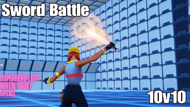 Red vs. Blue Sword Battle Fun