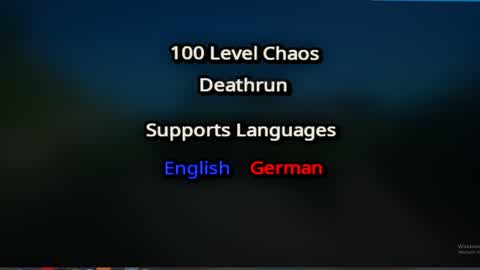 100 Level Chaos Deathrun