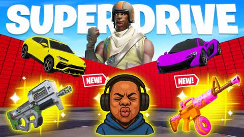 SUPER DRIVE 1V1 - ALL GUNS & VEHICLES