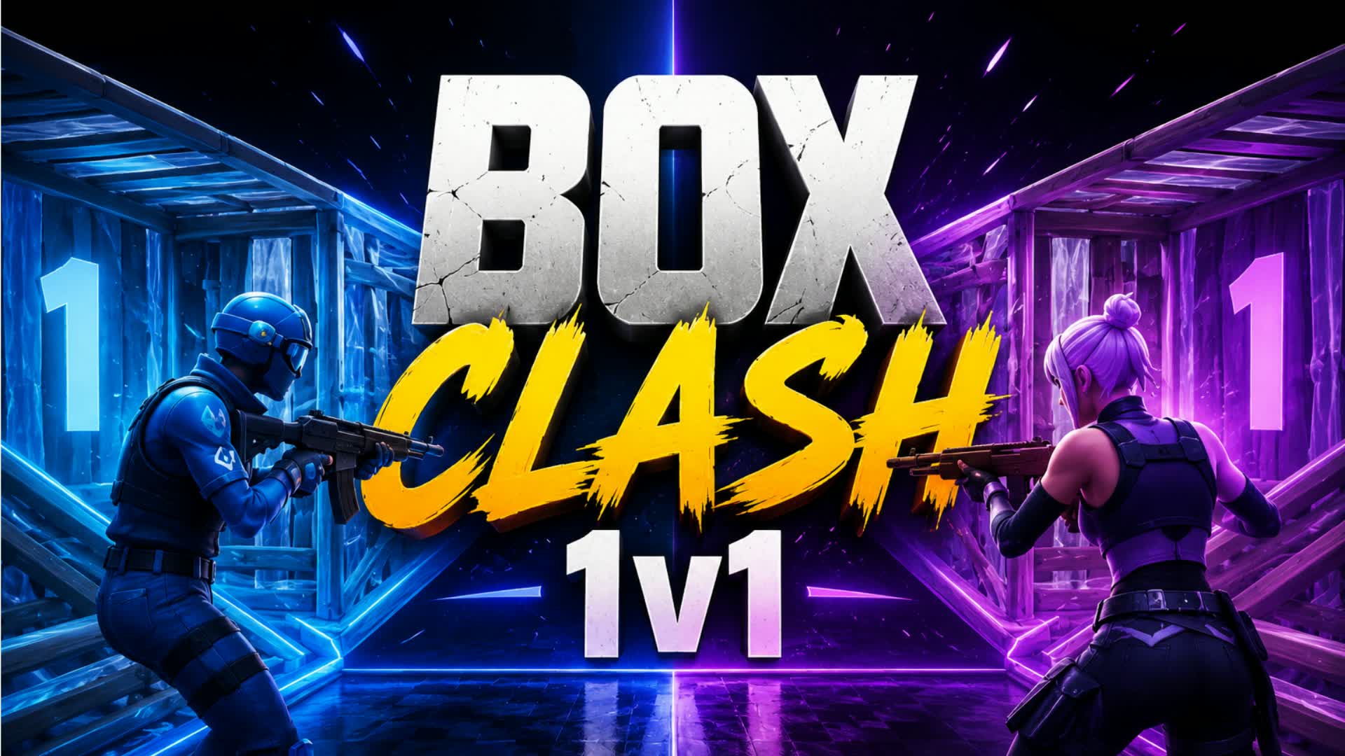 BOX CLASH 1V1 — Fortnite island 2357-9617-0827 by Moraesツ