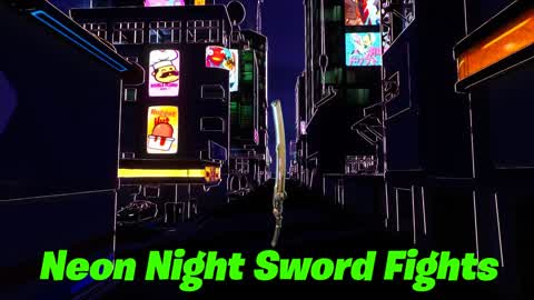 Neon Night Sword Fights