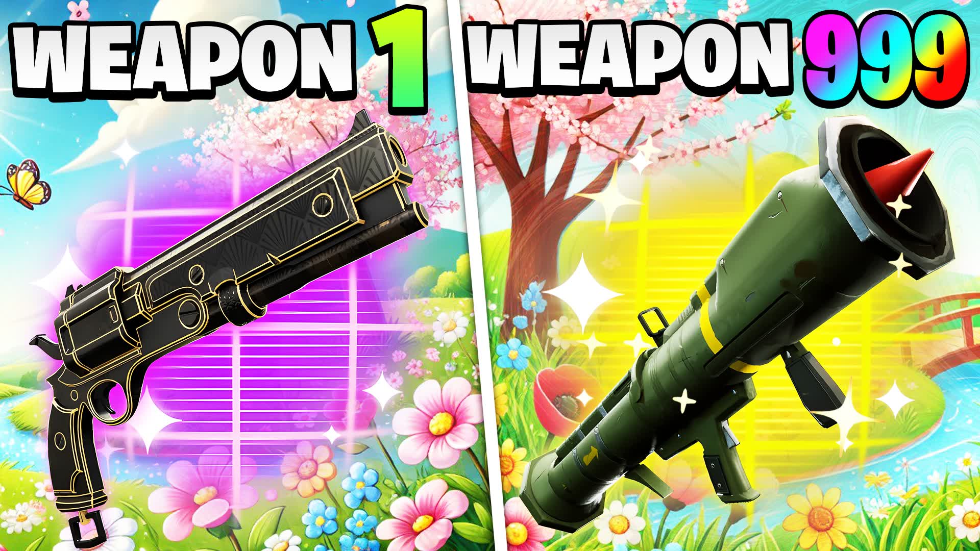 ⭐ UNBELIEVABLE🎯ONE SHOT🎯 GUN GAME ⭐
