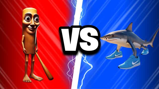 Tung Sahur vs Tralalero Tralala🔴🔵