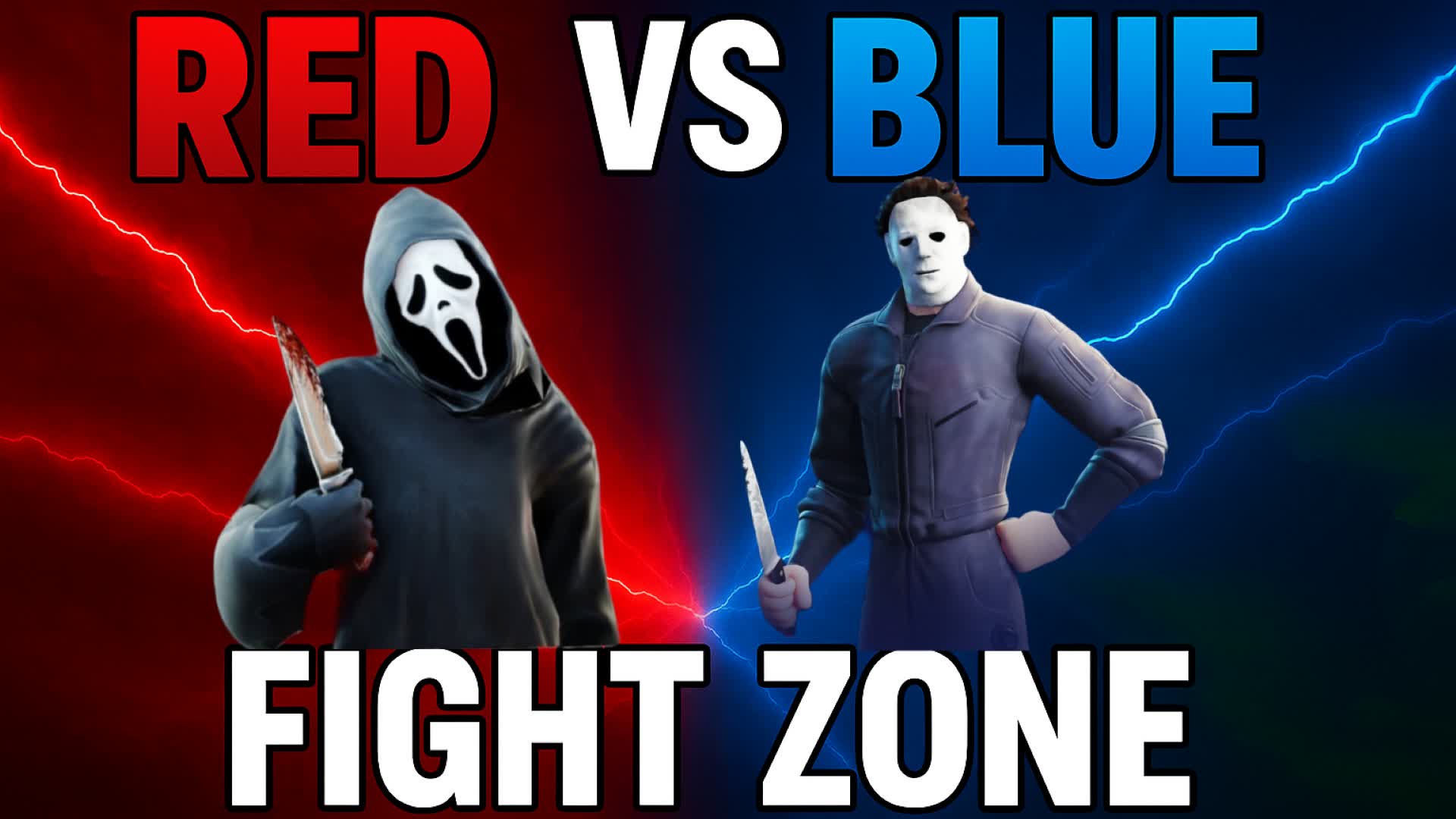 RED VS BLUE FIGHT ZONE